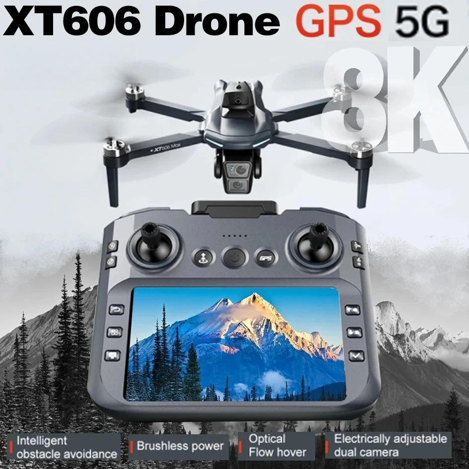 Drone Rc Harness - Original XT606 Drone Professional 8K HD