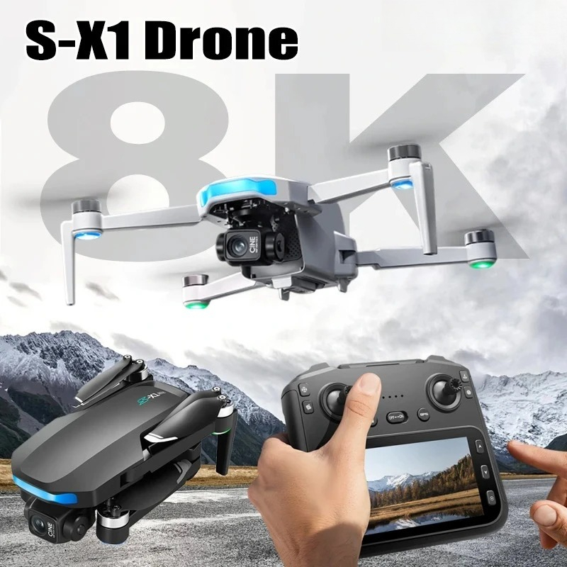 Drone Rc Harness - Original S-X1 Drone 8K HD Professional