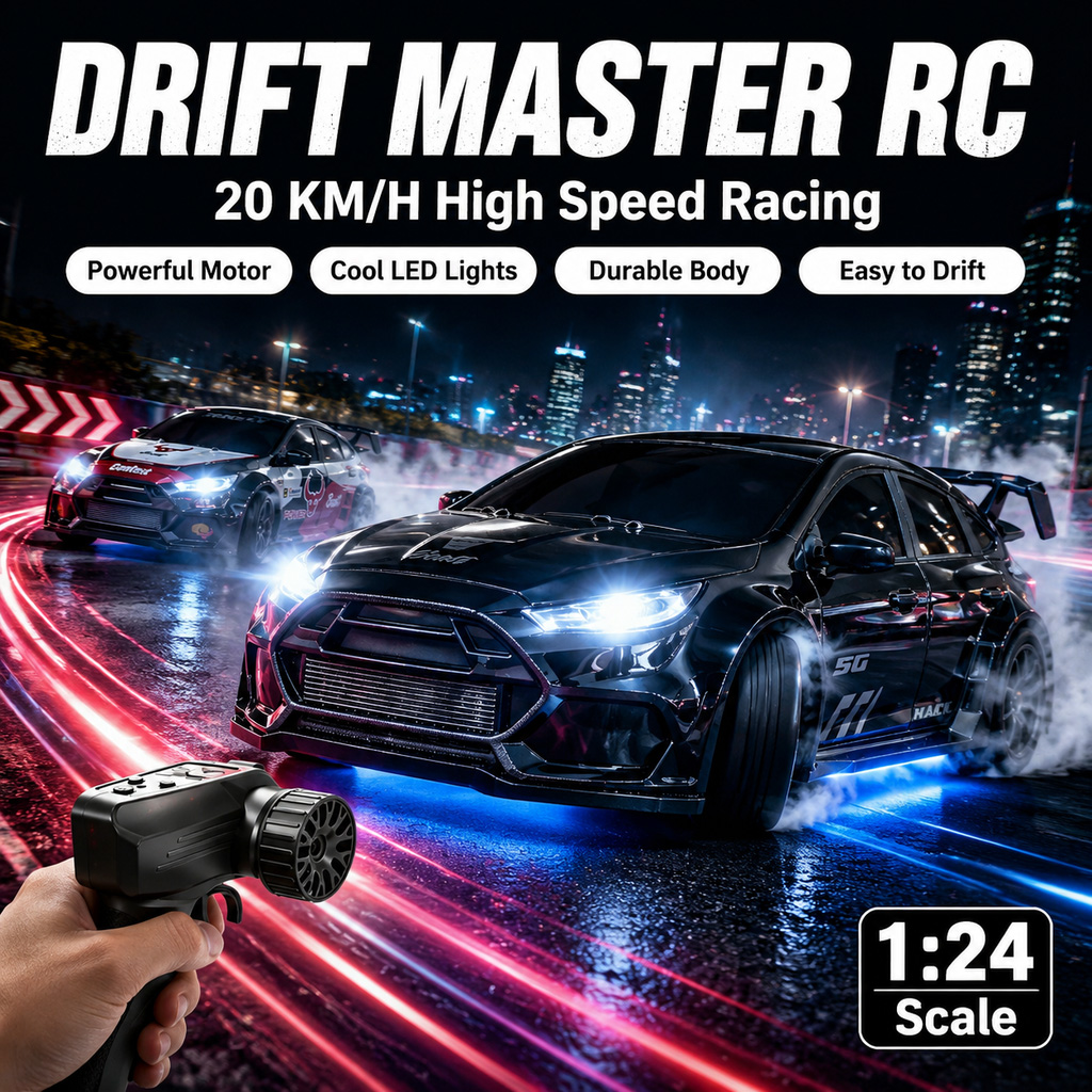 Drone Shahed Rc - 4WD RC Drift Car 1:24 Scale
