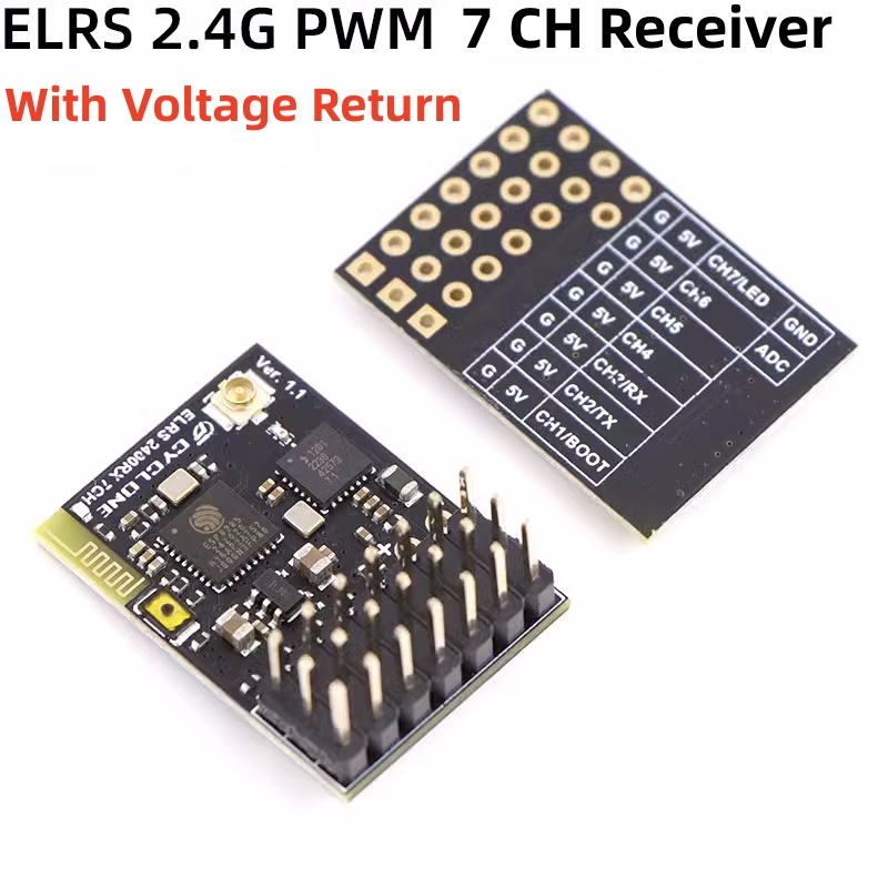 Fpv Antenna Receiver - ELRS 2.4G PWM 7CH 6CH CRSF