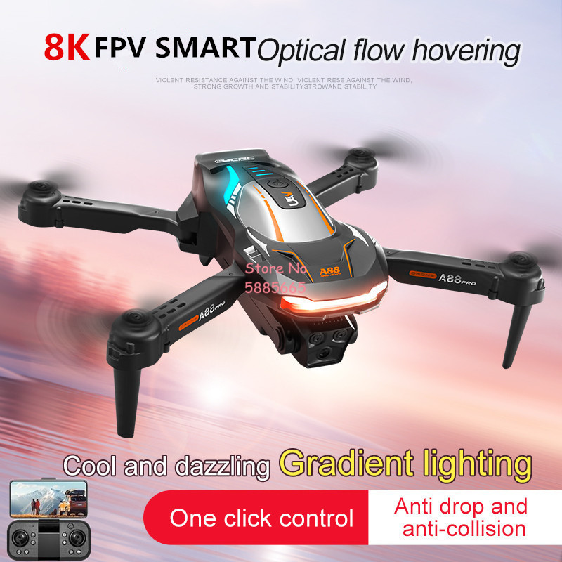 8K Aerial Photography Optical  - Drone Rc Folding ulasan dan harga