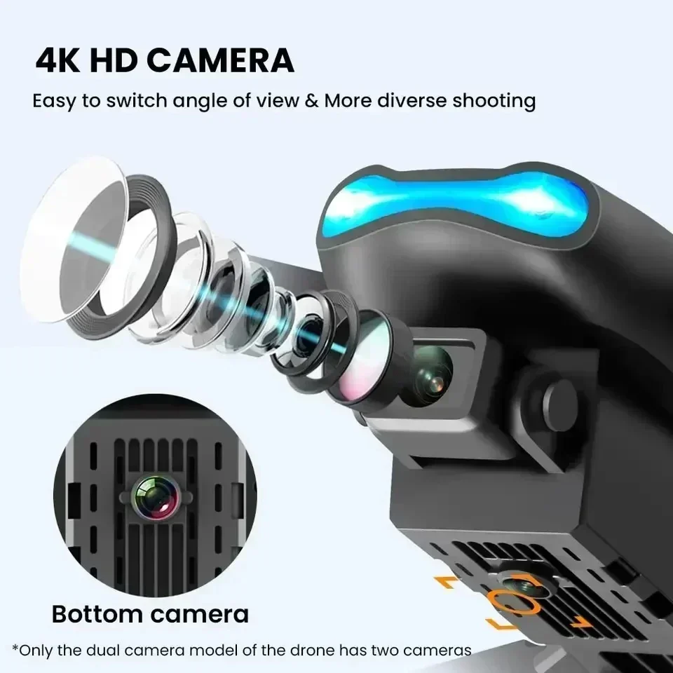New E99Pro RC Drone 4K Profess - Drone App Rc Fpv ulasan dan harga