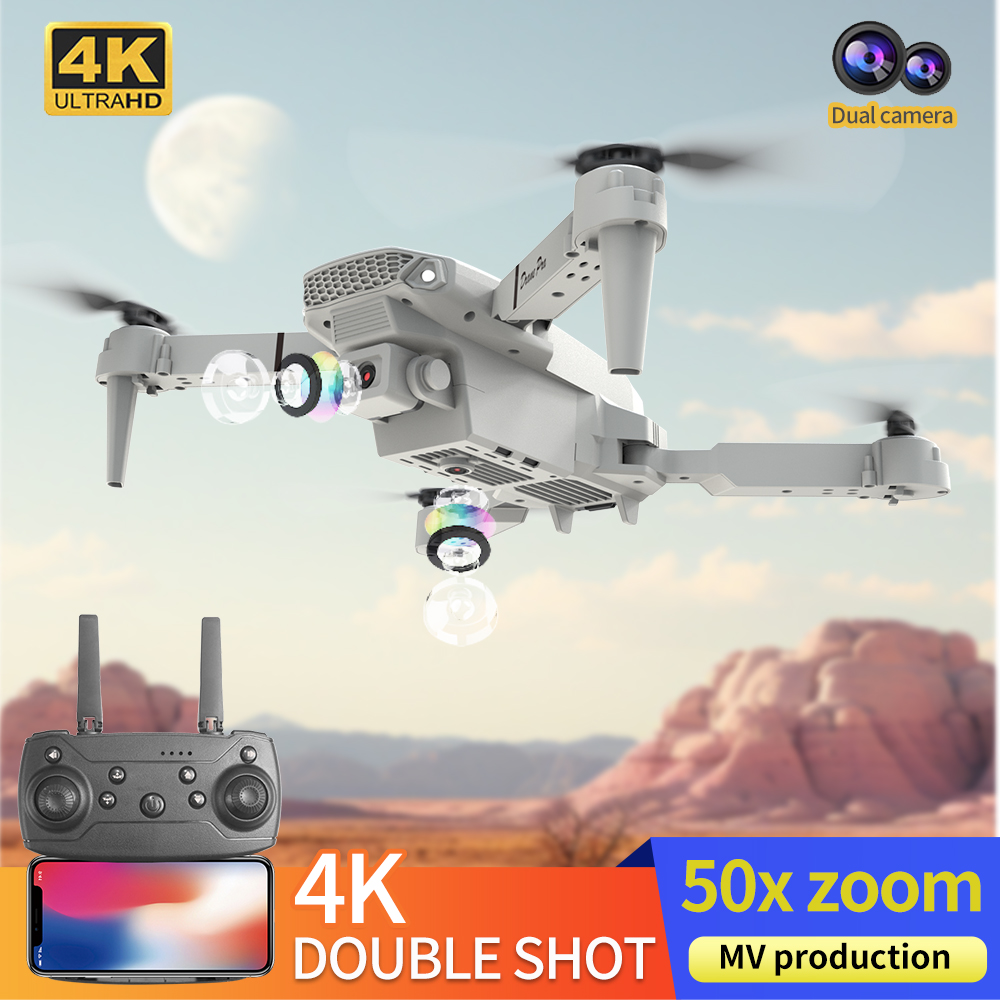 2026 NEW E88 Professional HD 4 - Drone Rc Harness ulasan dan harga
