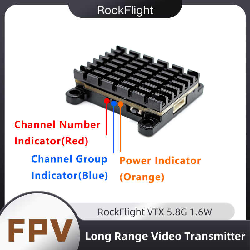 RockFlight TX663 VTX 5.8G 48CH - Drone Rc Airplane ulasan dan harga