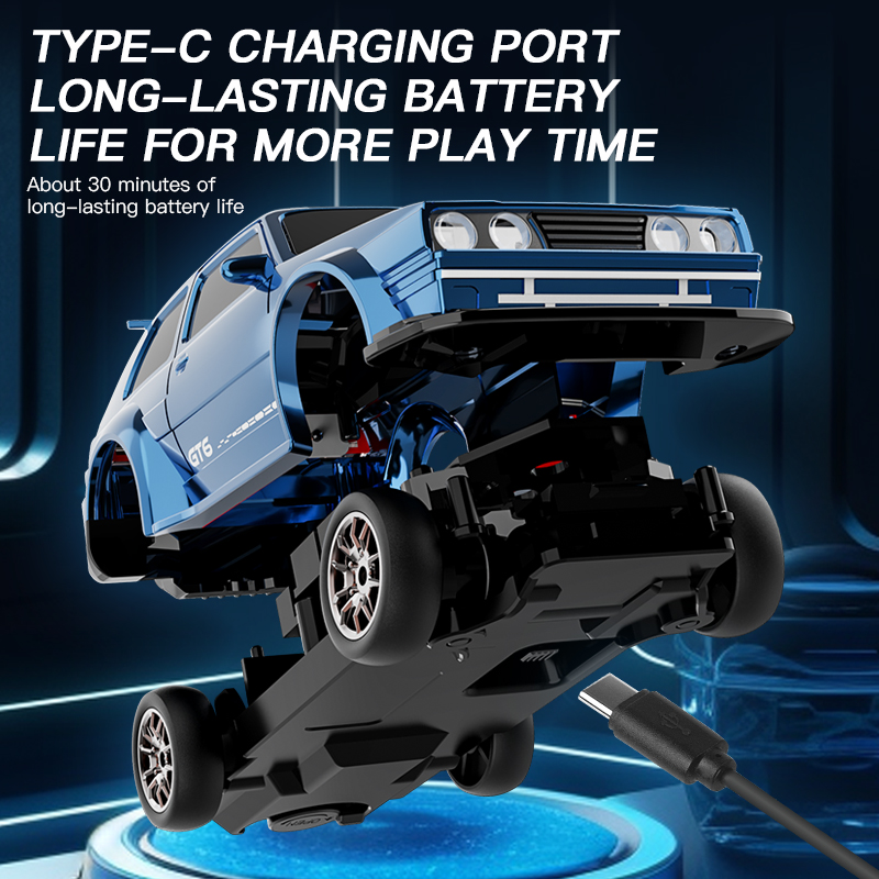 KF30 1:43 4WD RC Car With Gyro - Drone Shahed Rc ulasan dan harga