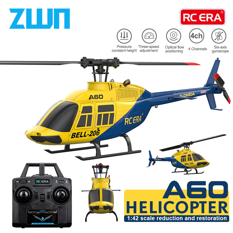 A60 RC Helicopter 2.4G 6-Aixs  - Drone Shahed Rc ulasan dan harga