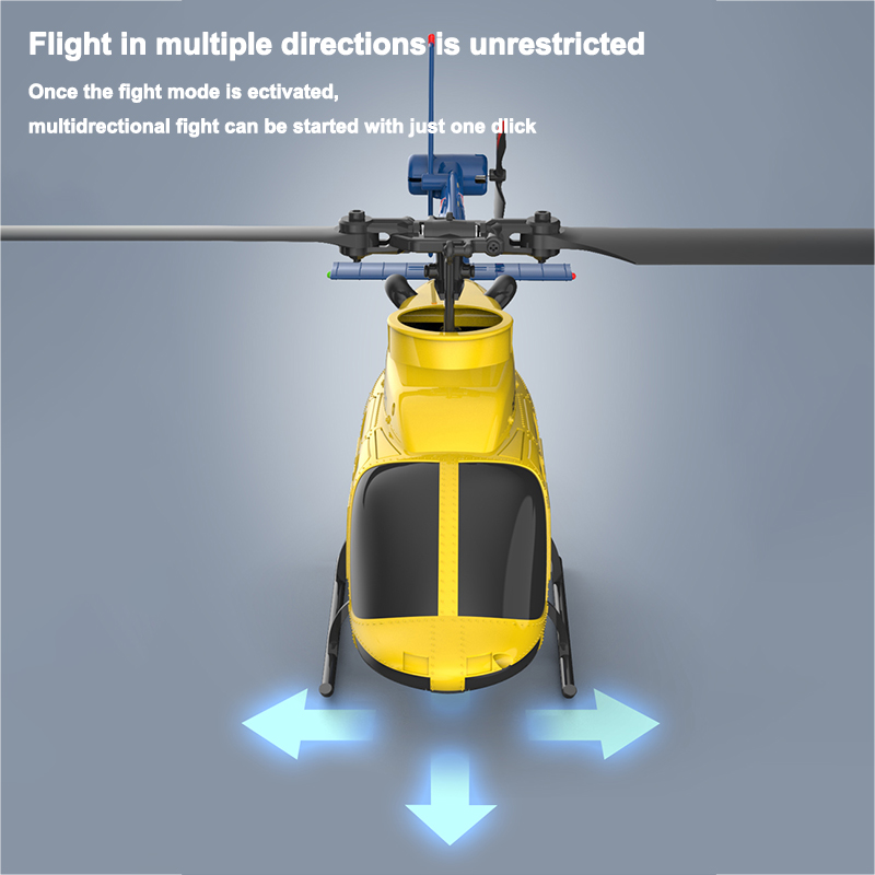 A60 RC Helicopter 2.4G 6-Aixs  - Drone Shahed Rc ulasan dan harga