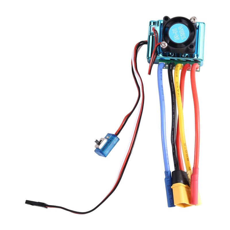WOWFU-120A Brushless ESC Speed - Rc Boat Brushless Motor ulasan dan harga