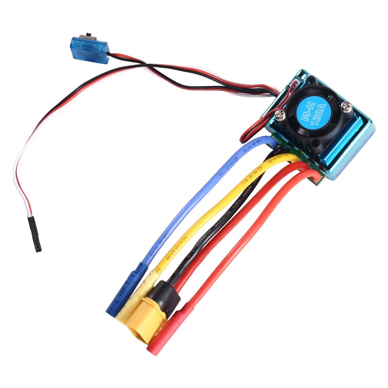 WOWFU-120A Brushless ESC Speed - Rc Boat Brushless Motor ulasan dan harga