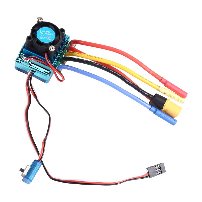 WOWFU-120A Brushless ESC Speed - Rc Boat Brushless Motor ulasan dan harga