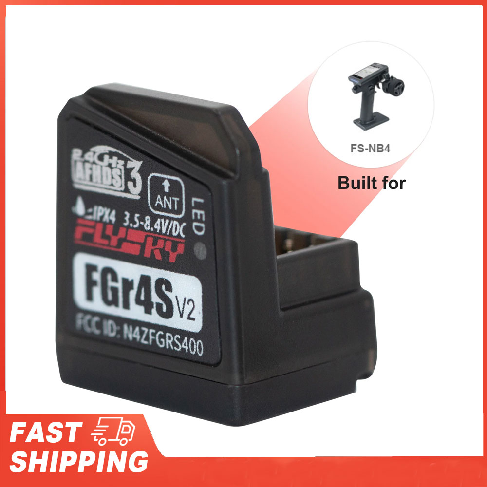 Flysky FGR4S V2 Receiver AFHDS - Telemetry Module Rc ulasan dan harga