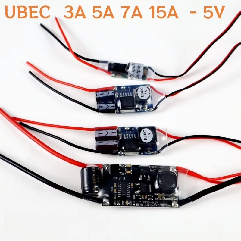 UBEC 5V 3A 5A 7A 15A Full Shie - Drone Switch Rc ulasan dan harga