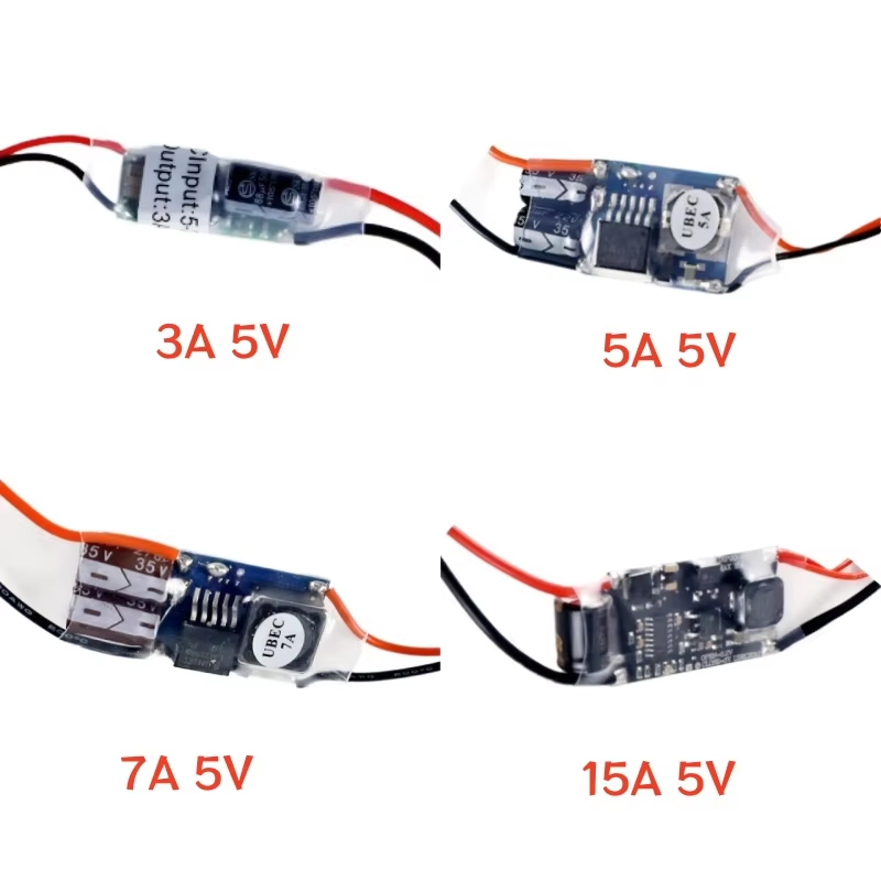 UBEC 5V 3A 5A 7A 15A Full Shie - Drone Switch Rc ulasan dan harga