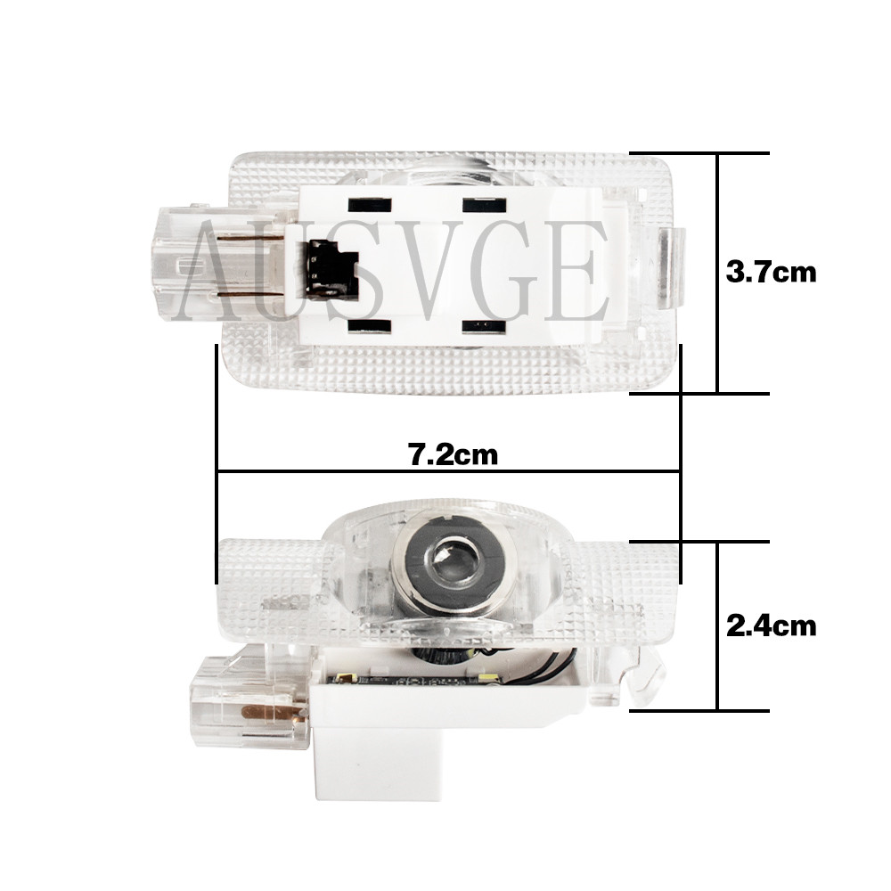LED Car Door Welcome Ghost Sha - Drone Shahed Rc ulasan dan harga