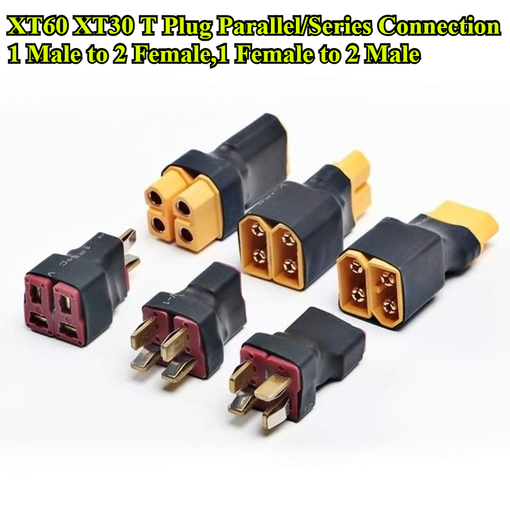 2Pcs XT60 XT30 T Plug Parallel - Drone Rc Not Connected ulasan dan harga