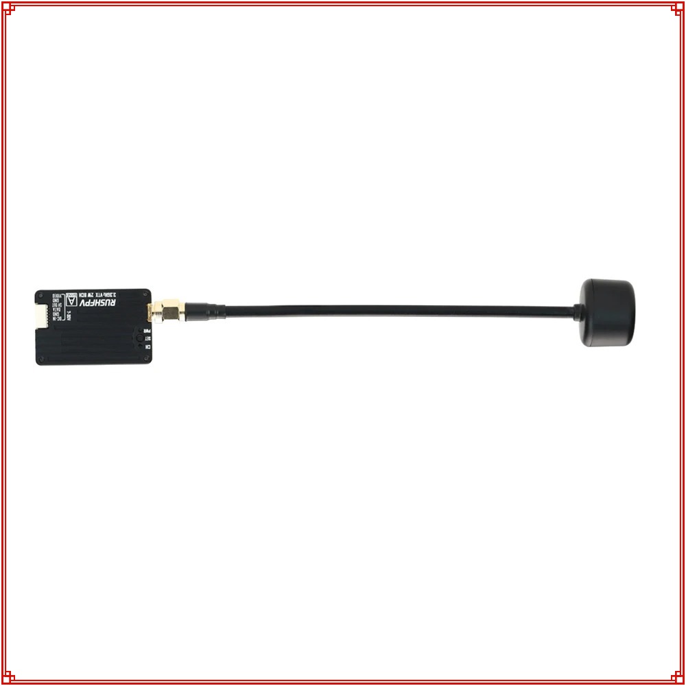 2026 New RUSHFPV 3.3G 2W VTX T - Fpv Antenna Receiver ulasan dan harga