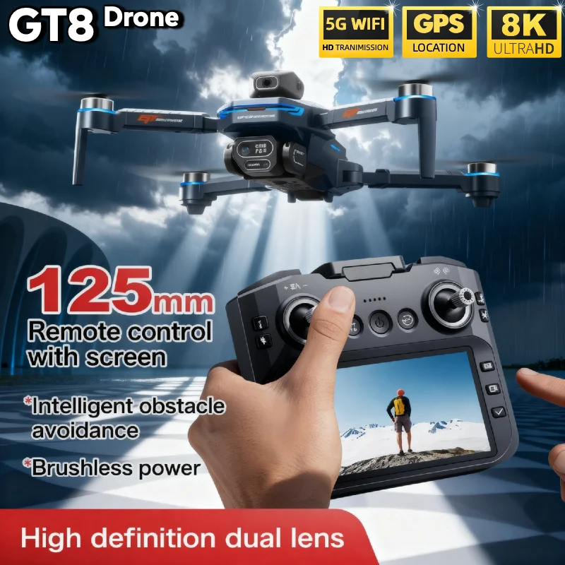 HOT For LSRC GT8 Drone 4K Prof - Drone Rc Folding ulasan dan harga