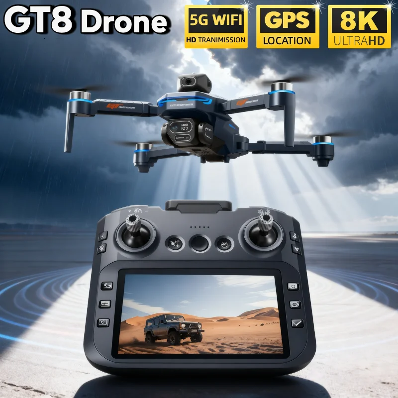 HOT For LSRC GT8 Drone 4K Prof - Drone Rc Folding ulasan dan harga