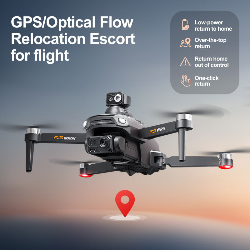 RG800 MAX GPS Drone Profession - Drone Rc Harness ulasan dan harga