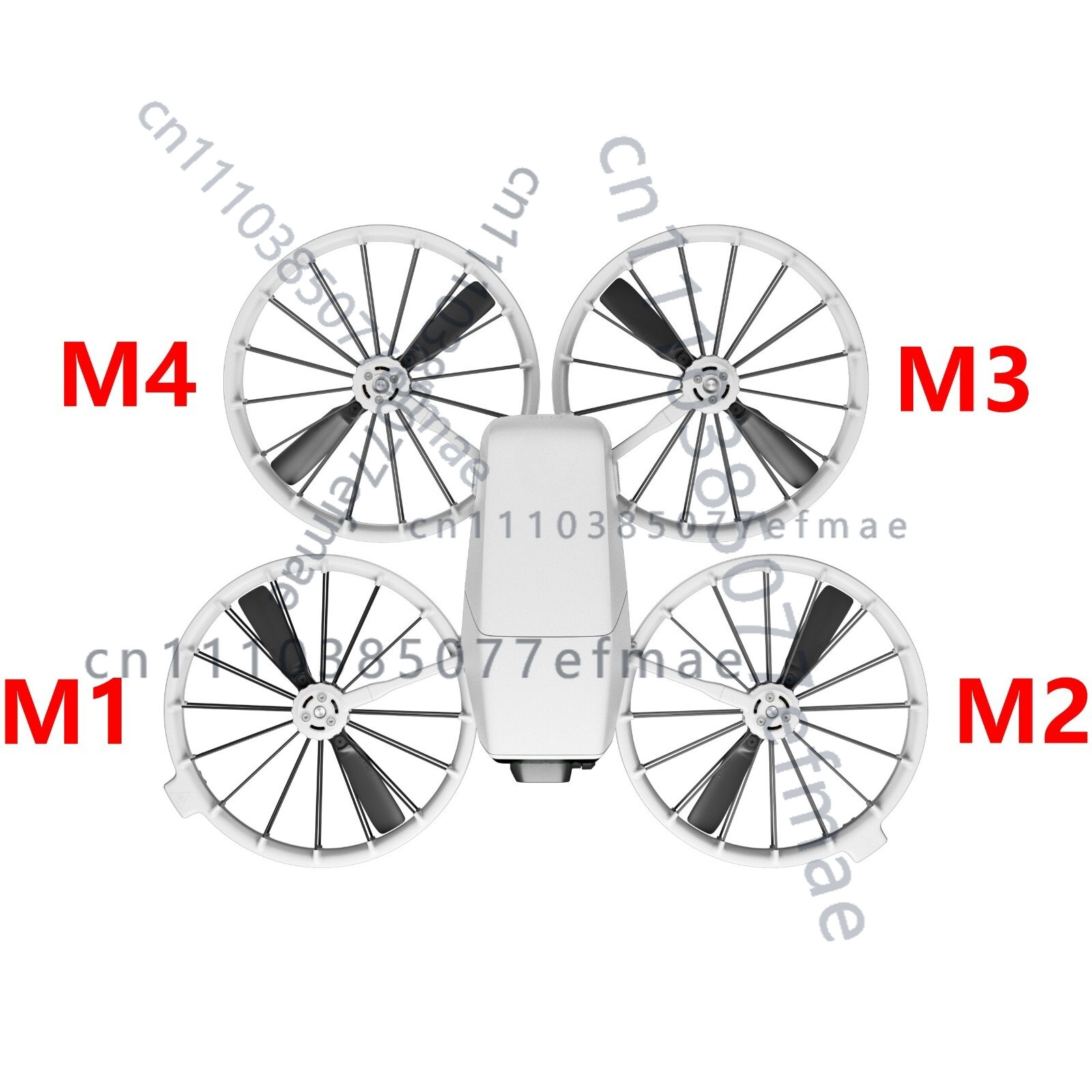 1pcs for DJI Flip M2 Lower Pro - Drone Propeller Guards ulasan dan harga