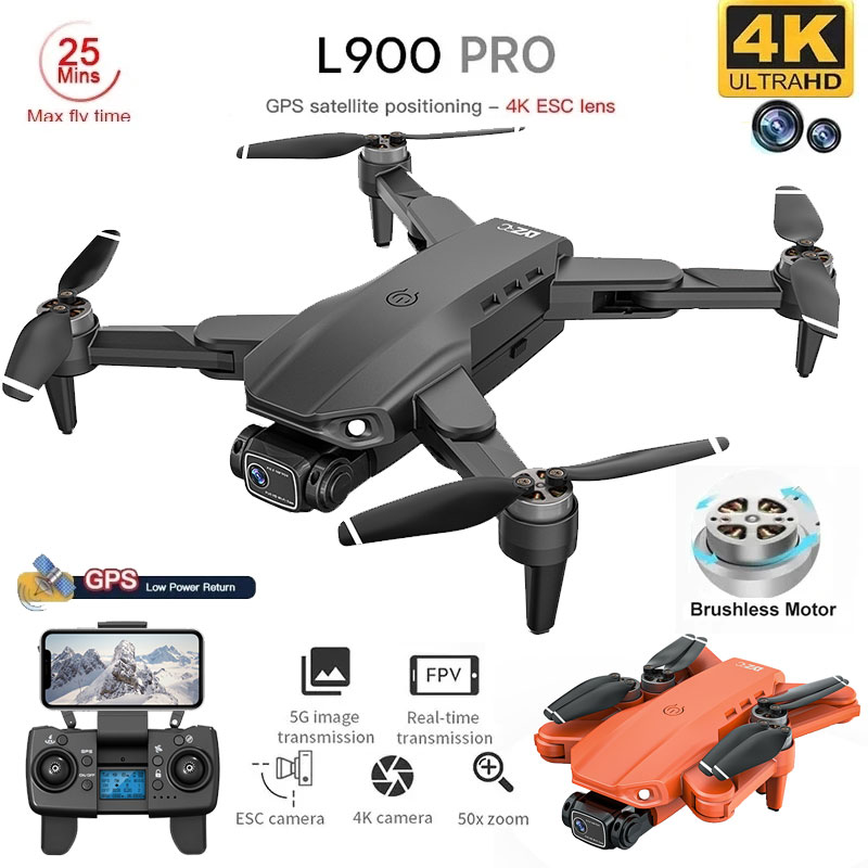 L900 Pro GPS Drone 4K Professi - Drone Gps Rc Tt36 ulasan dan harga