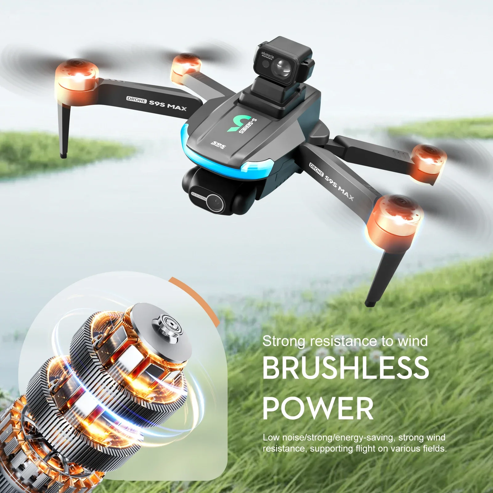 NEW S9S MAX MINI Drone 4K 2-Ax - Drone Rc Harness ulasan dan harga