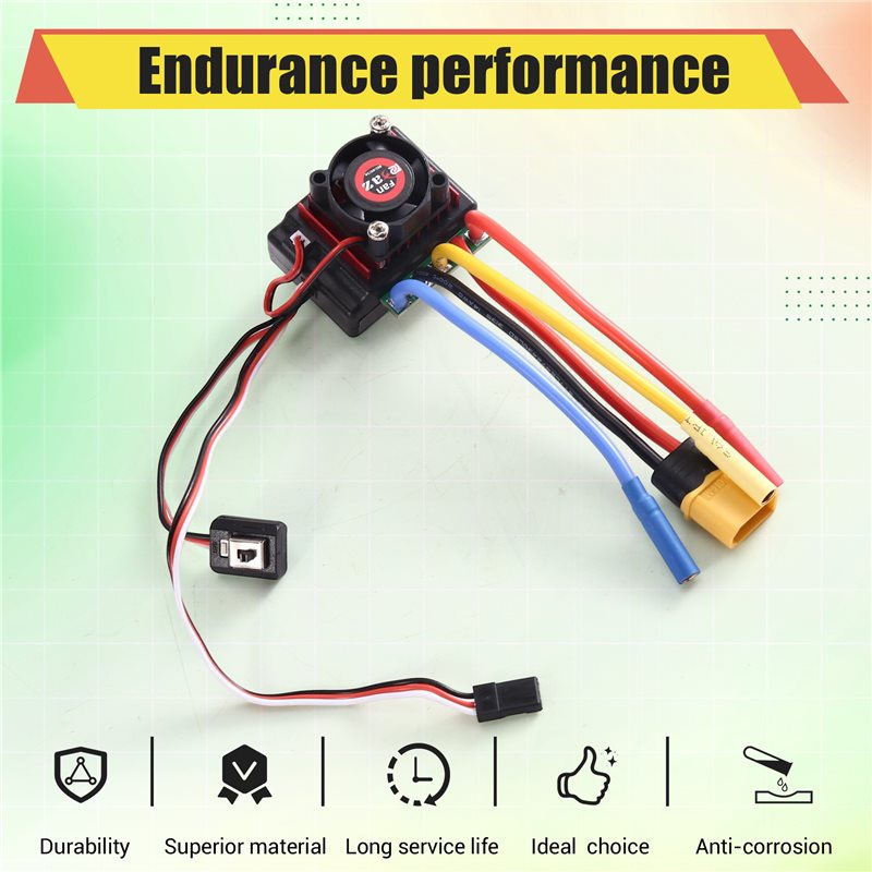 AINY-60A Brushless ESC Speed C - Rc Boat Brushless Motor ulasan dan harga