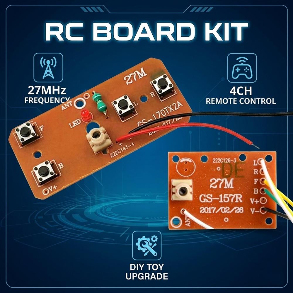 4CH RC Remote Control Circuit  - Telemetry Module Rc ulasan dan harga