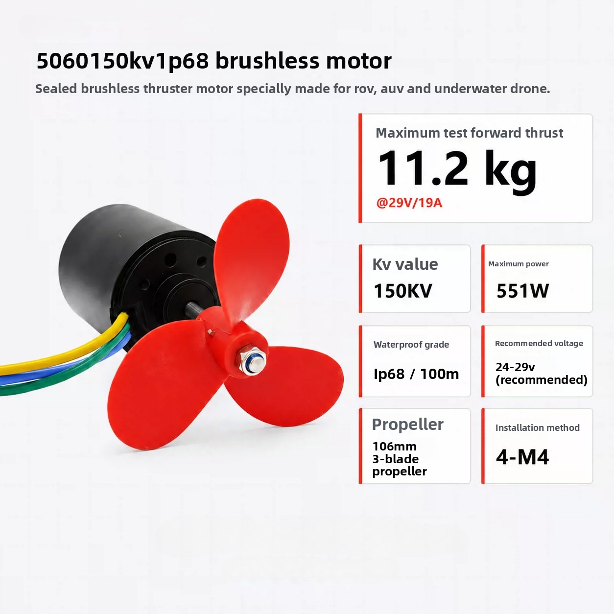 A5060 Waterproof Brushless Mot - Rc Boat Brushless Motor ulasan dan harga