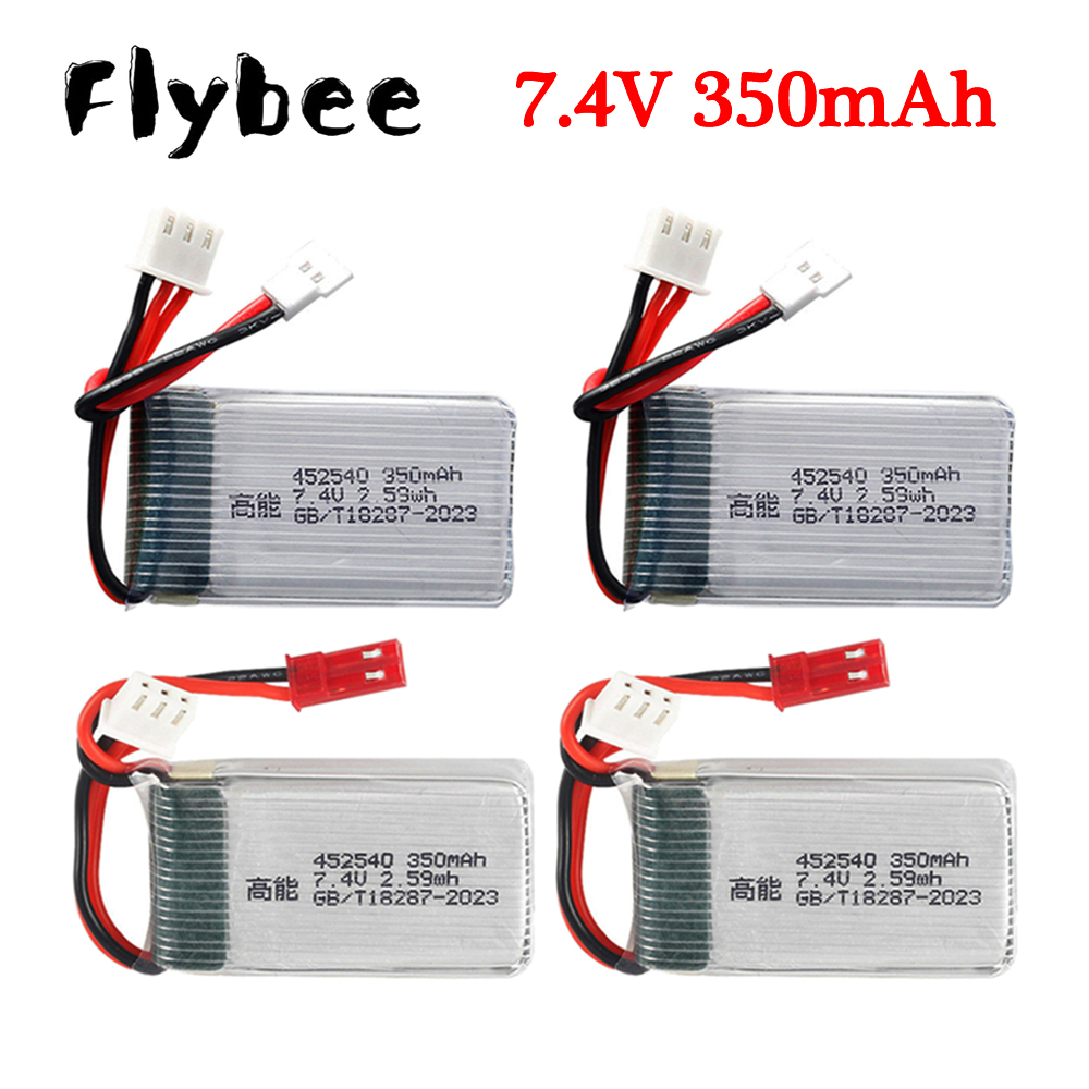 2S 7.4V 350mAh Lipo Battery fo - Drone Mjx Rc ulasan dan harga