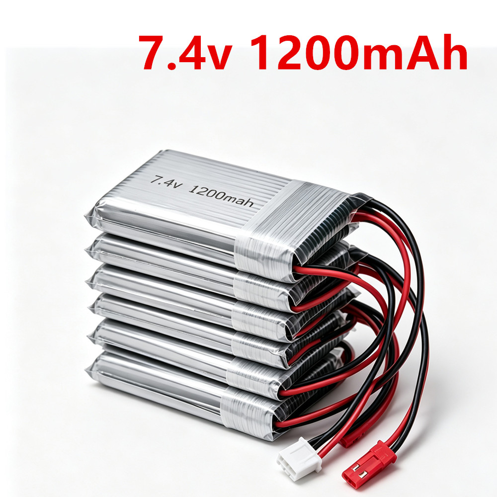 7.4V 2S 1200mAh 803048 Lipo Ba - Drone Mjx Rc ulasan dan harga