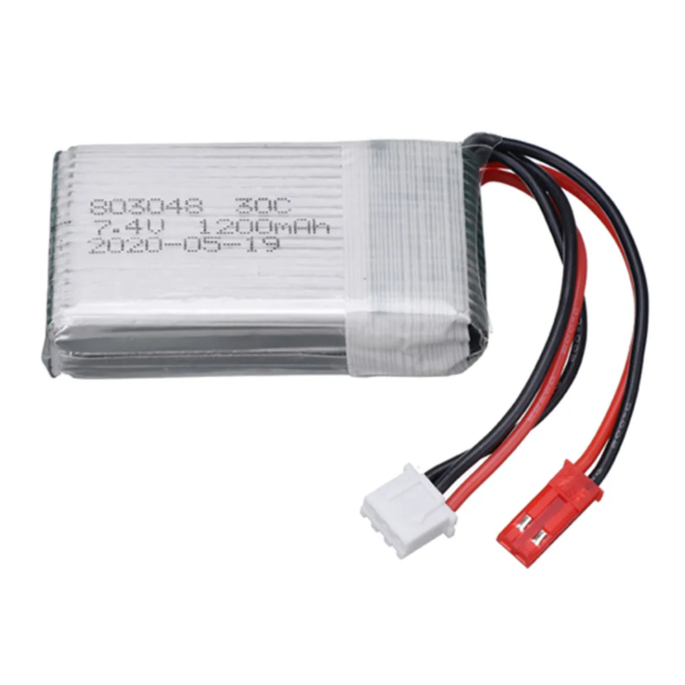 7.4V 2S 1200mAh 803048 Lipo Ba - Drone Mjx Rc ulasan dan harga