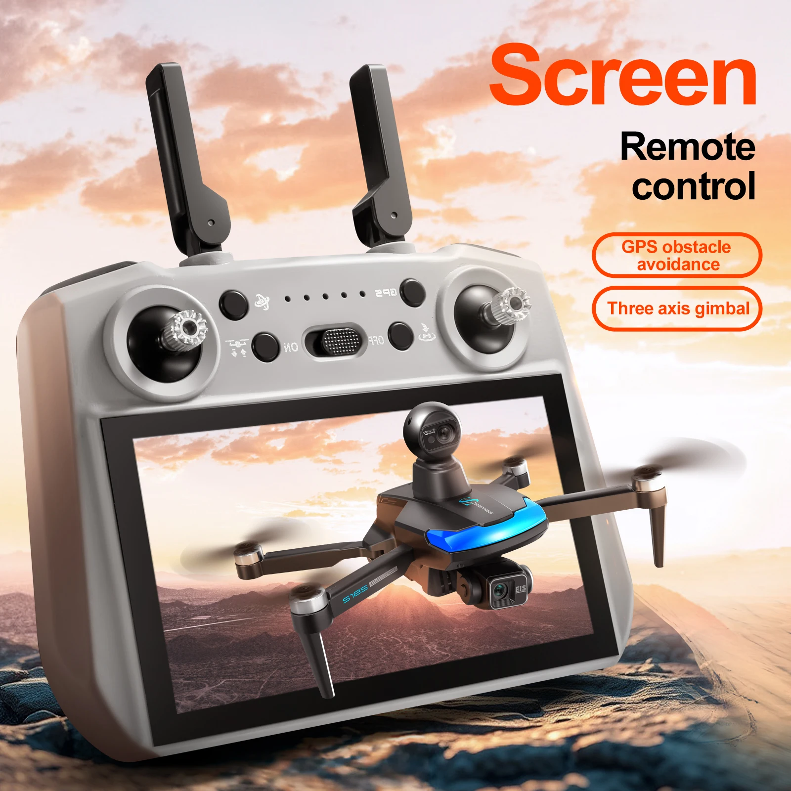 S185 Professional Drone 2.7K H - Drone Rc Harness ulasan dan harga