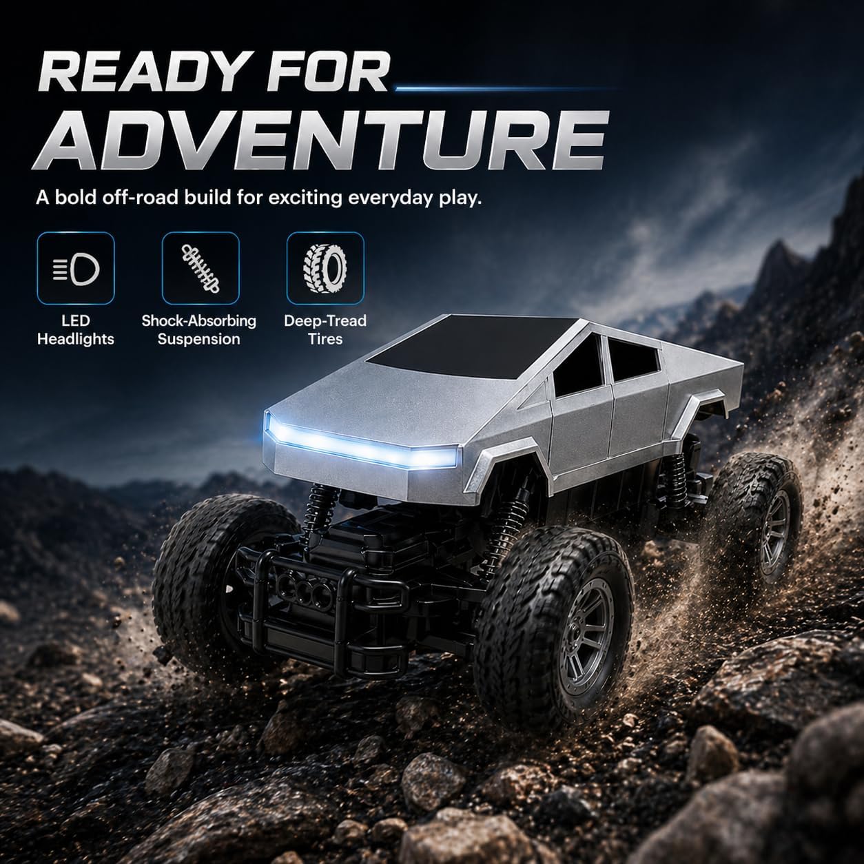 1:18 RC Car Remote Control Tru - Drone Shahed Rc ulasan dan harga