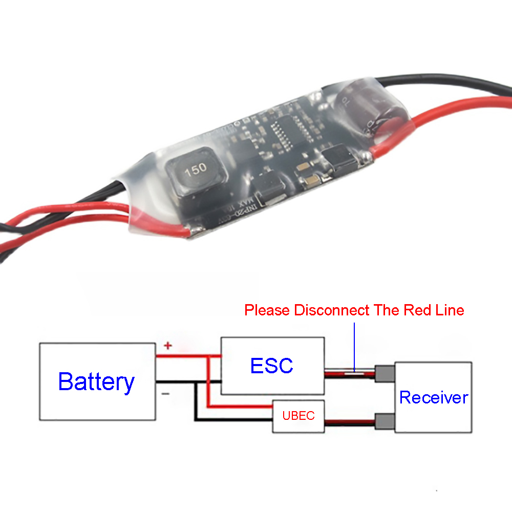 UBEC BEC 15A 6S-12S Voltage Re - Drone Switch Rc ulasan dan harga