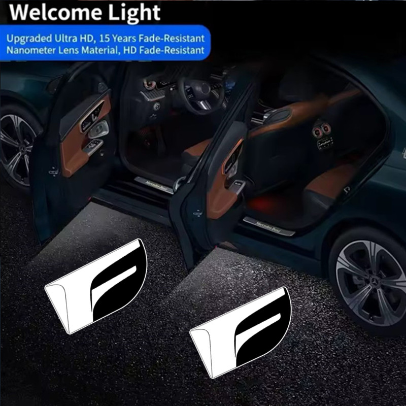 Car Door Led HD Projector Ligh - Drone Shahed Rc ulasan dan harga