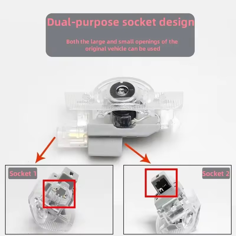 Car Door Led HD Projector Ligh - Drone Shahed Rc ulasan dan harga