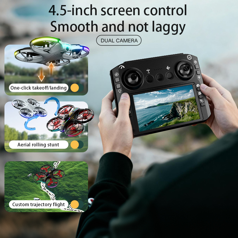 RH830 RC Professional Drone 4K - Drone App Rc Fpv ulasan dan harga