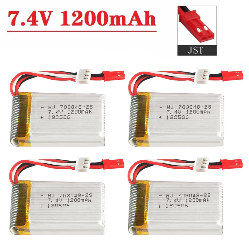 Lipo Battery 2S 7.4V 1200mAh 7 - Drone Mjx Rc ulasan dan harga