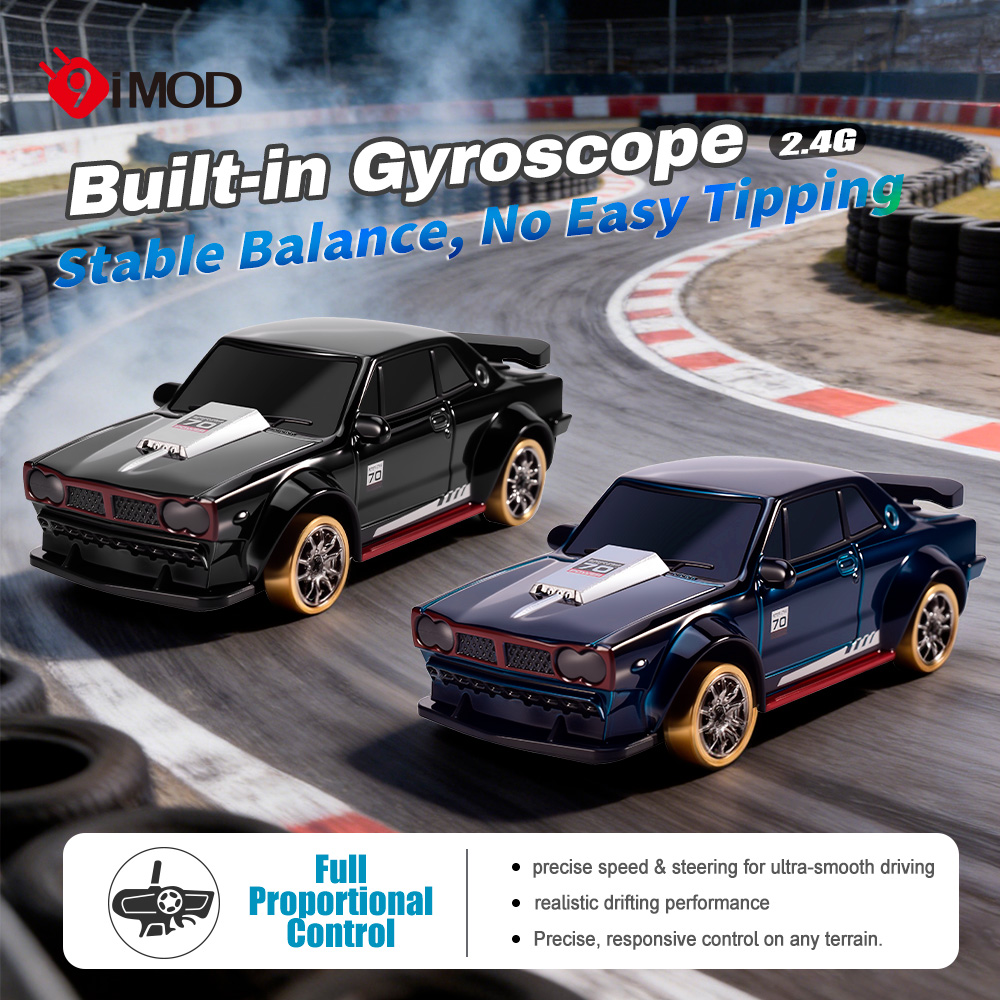 9IMOD 1/64 RC Drift Car 2.4G 4 - Drone Shahed Rc ulasan dan harga