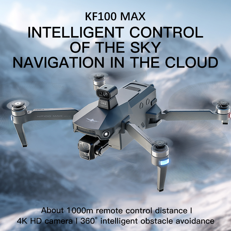 KF100 MAX GPS Drone 4K Camera  - Drone App Rc Fpv ulasan dan harga