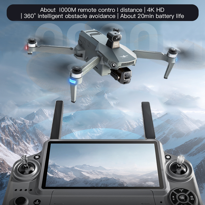 KF100 MAX GPS Drone 4K Camera  - Drone App Rc Fpv ulasan dan harga