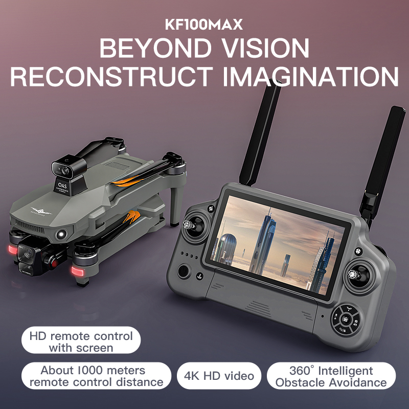 KF100 MAX GPS Drone 4K Camera  - Drone App Rc Fpv ulasan dan harga