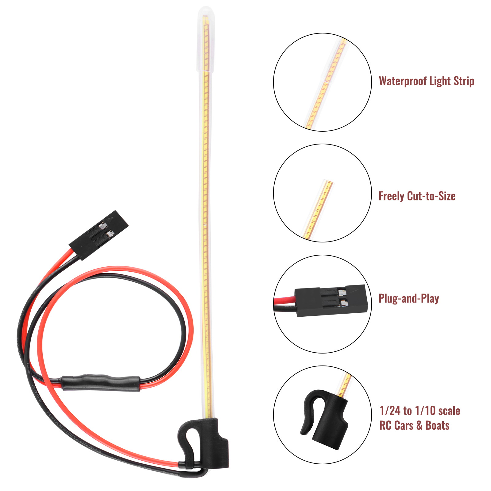 ModRax 2PCS LED RC Antenna Lig - Drone Shahed Rc ulasan dan harga