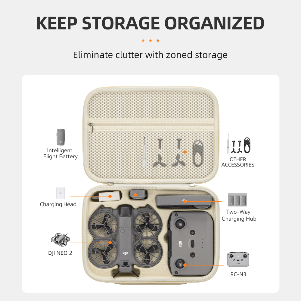Storage Bag for DJI Neo 2 Fly  - Drone Carrying Bag ulasan dan harga
