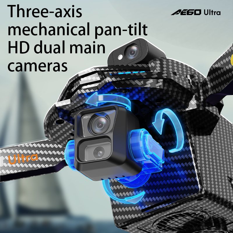 AE60 GPS Drone Professional 8K - Drone App Rc Fpv ulasan dan harga