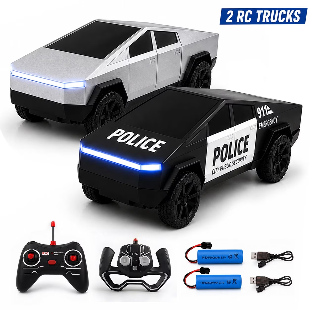 2PCS RC Cyber Truck Toys Remot - Drone Shahed Rc ulasan dan harga
