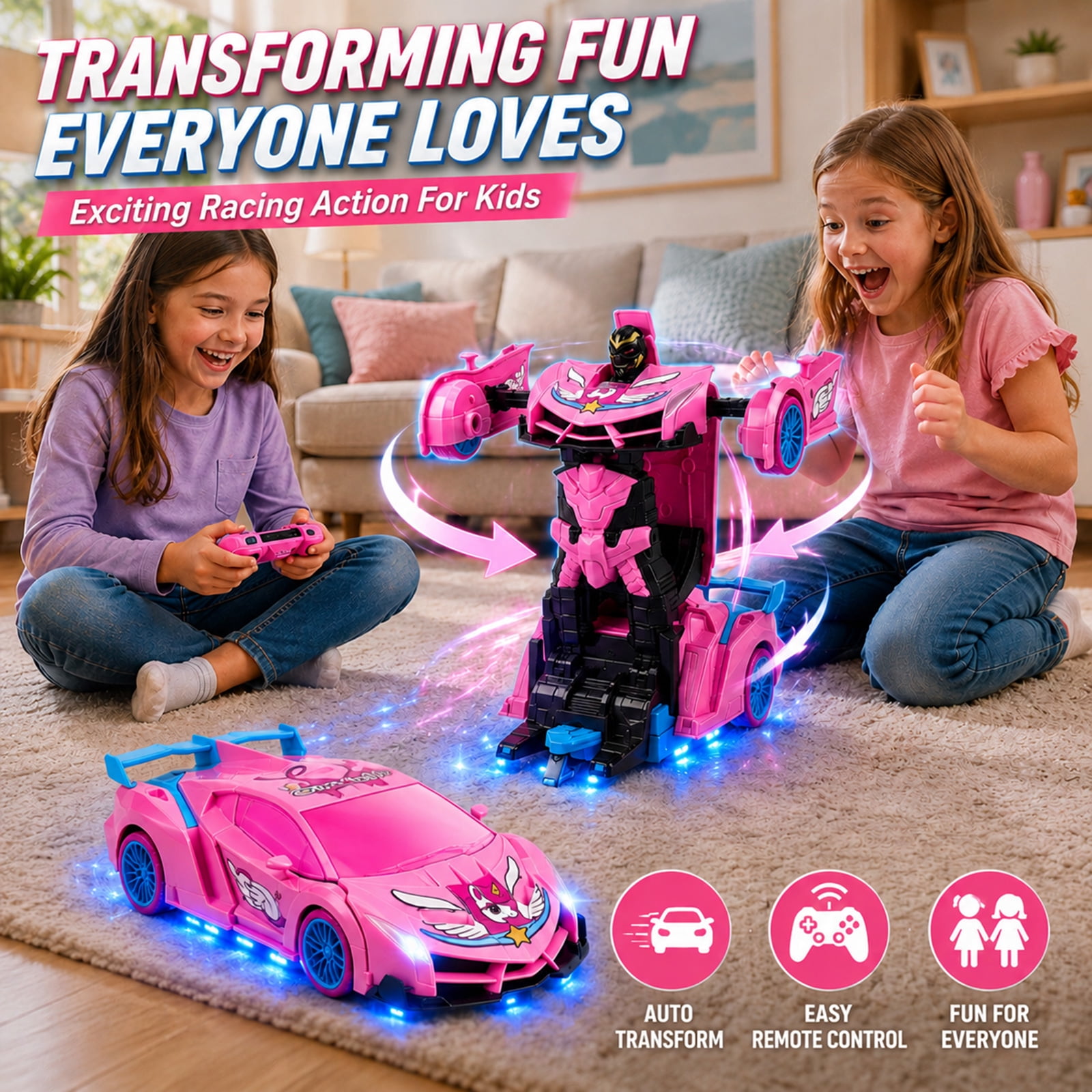 Unicorn RC Transforming Robot  - Drone Shahed Rc ulasan dan harga