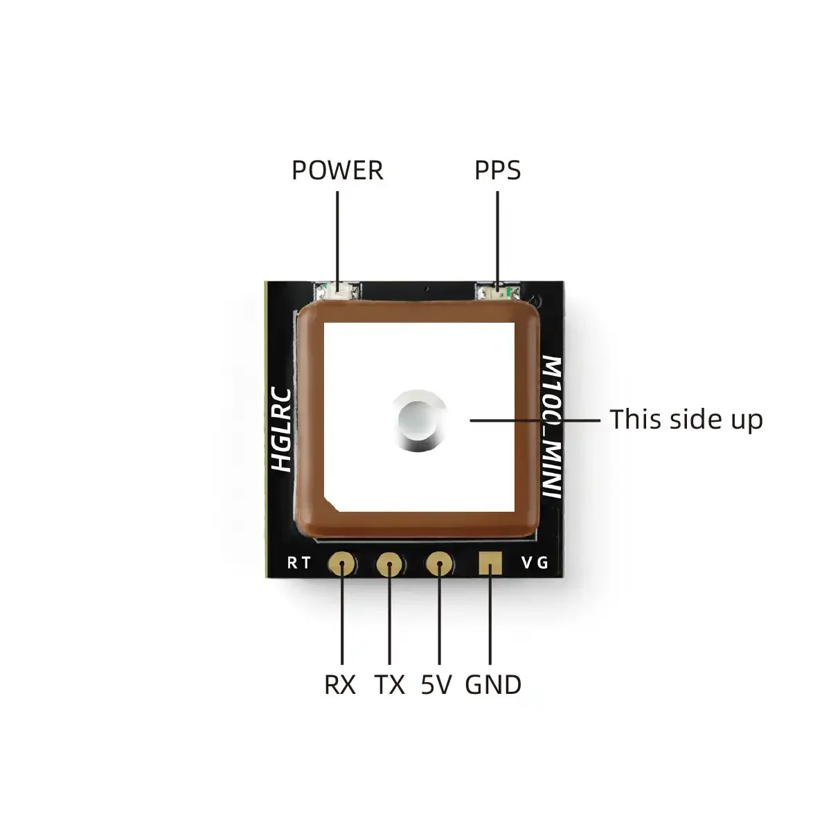 HGLRC M100 MINI GPS Module M10 - Fpv Antenna Receiver ulasan dan harga