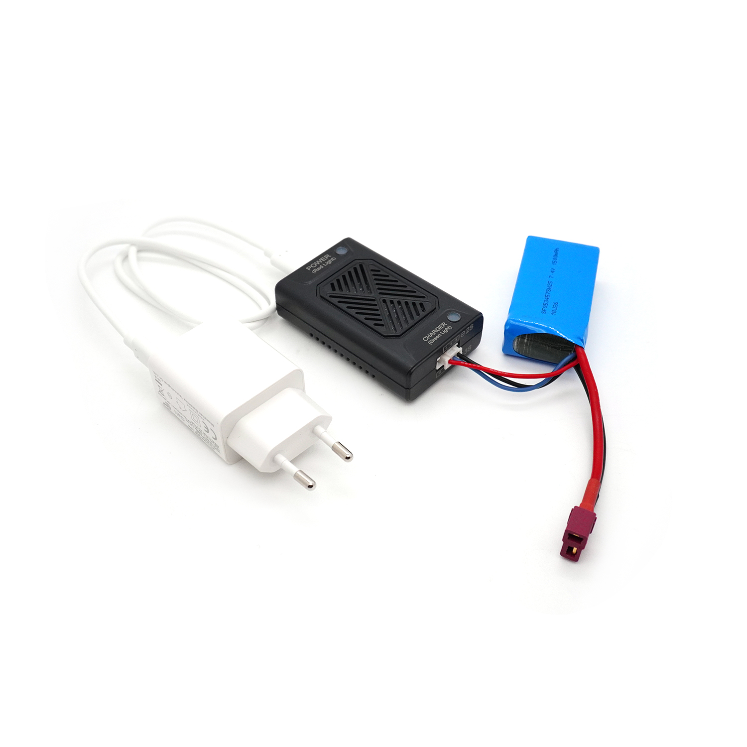 Q3 Compact Balance Charger 2S  - Drone Mjx Rc ulasan dan harga
